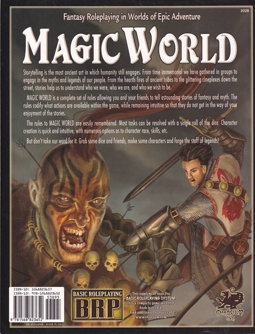 Basic RolePlaying - Magic World (Genbrug) (A Grade) 